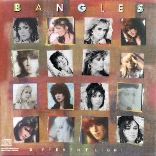 Paroles de chansons et pochette de l'album Different light de Bangles