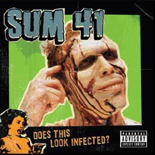 Paroles de chansons et pochette de l'album Does this look infected ? de Sum 41