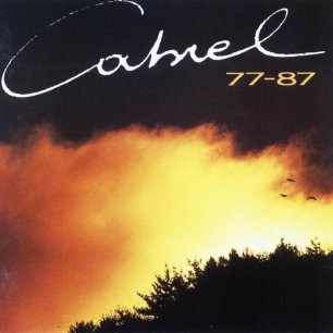 Paroles de chansons et pochette de l'album 77-87 de Francis Cabrel