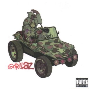 Paroles de chansons et pochette de l'album Gorillaz de Gorillaz