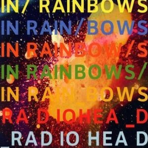 Paroles de chansons et pochette de l'album In rainbows de Radiohead