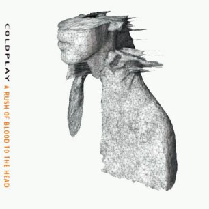 Paroles de chansons et pochette de l'album A rush of blood to the head de Coldplay