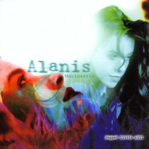 Paroles de chansons et pochette de l'album Jagged little pill de Alanis Morissette