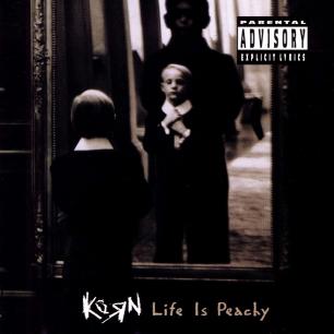 Paroles de chansons et pochette de l'album Life is peachy de Korn