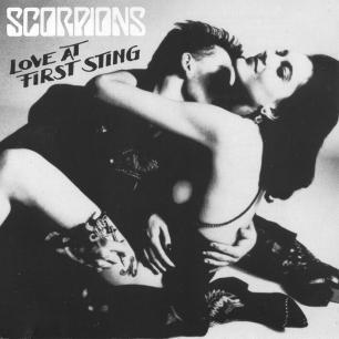 Paroles de chansons et pochette de l'album Love at first sting de Scorpions