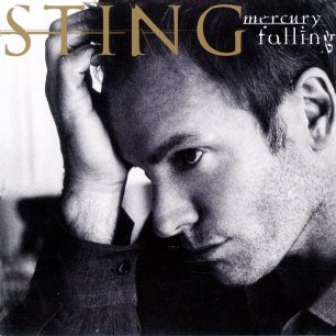 Paroles de chansons et pochette de l'album Mercury falling de Sting (& The Police)