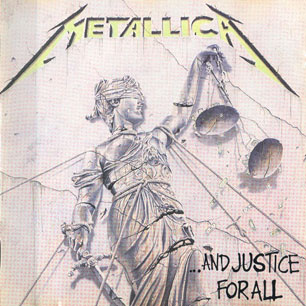 Paroles de chansons et pochette de l'album ...and justice for all de Metallica