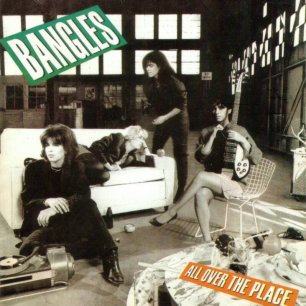 Paroles de chansons et pochette de l'album All over the place de Bangles