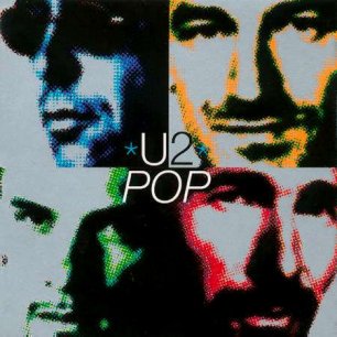 Paroles de chansons et pochette de l'album Pop de U2