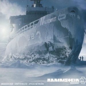 Paroles de chansons et pochette de l'album Rosenrot de Rammstein