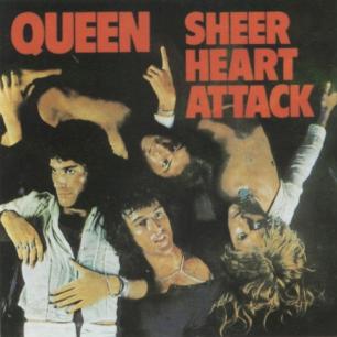 Paroles de chansons et pochette de l'album Sheer heart attack de Queen