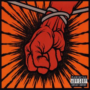 Paroles de chansons et pochette de l'album St. anger de Metallica