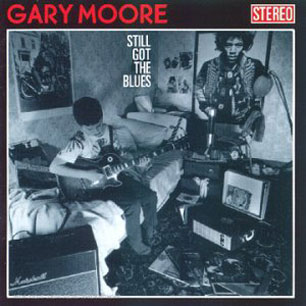 Paroles de chansons et pochette de l'album Still got the blues de Gary Moore