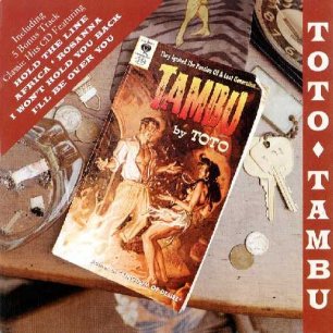 Paroles de chansons et pochette de l'album Tambu de Toto