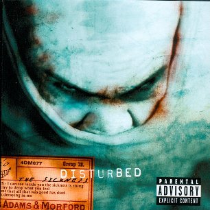 Paroles de chansons et pochette de l'album The sickness de Disturbed