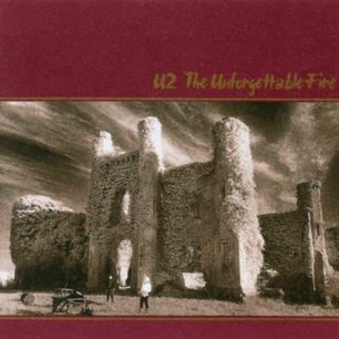 Paroles de chansons et pochette de l'album The unforgettable fire de U2