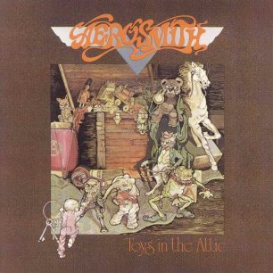 Paroles de chansons et pochette de l'album Toys in the attic de Aerosmith