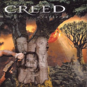 Paroles de chansons et pochette de l'album Weathered de Creed