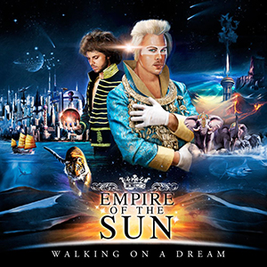 Paroles de chansons et pochette de l'album Walking on a dream de Empire Of The Sun