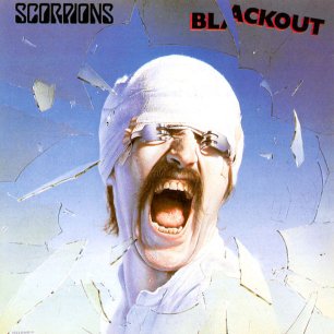 Paroles de chansons et pochette de l'album Blackout de Scorpions